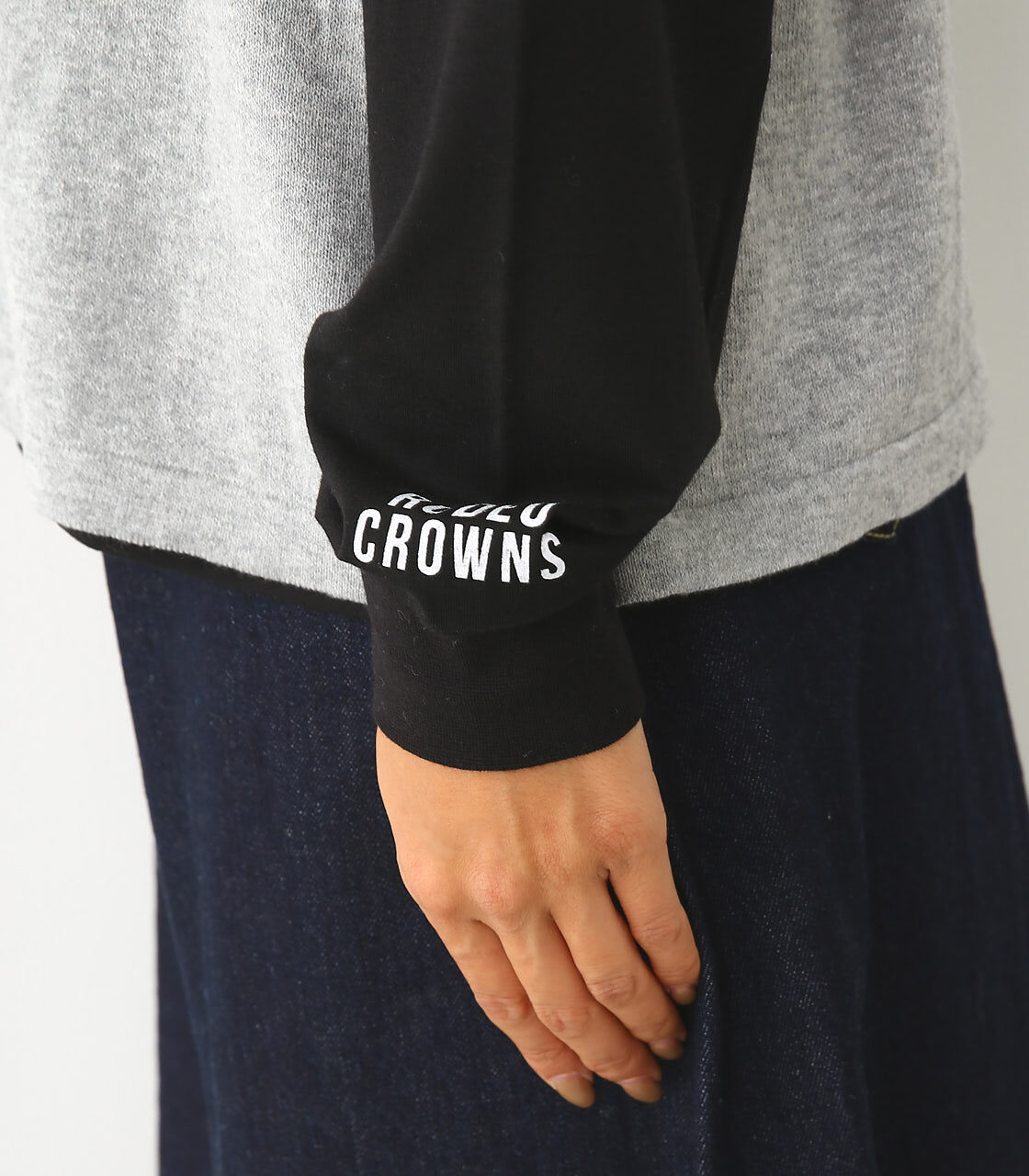  「ニット キャミ セット L／S Tシャツ」|キャミソール|