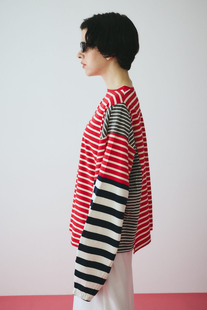 HeRIN.CYE「Patchwork cut tops」|Tシャツ・カットソー|