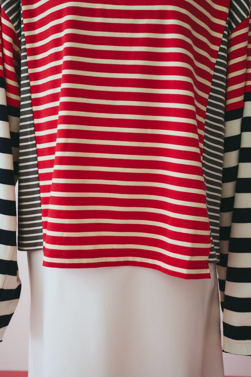 HeRIN.CYE「Patchwork cut tops」|Tシャツ・カットソー|