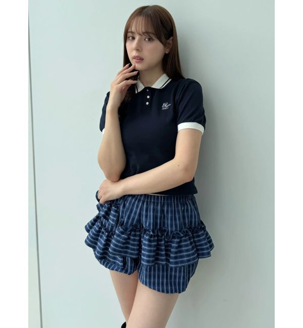 CALNAMUR「コンパクトポロカットソー」|Tシャツ・カットソー|