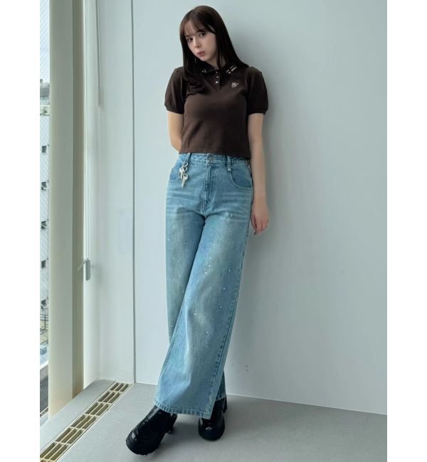 CALNAMUR「コンパクトポロカットソー」|Tシャツ・カットソー|