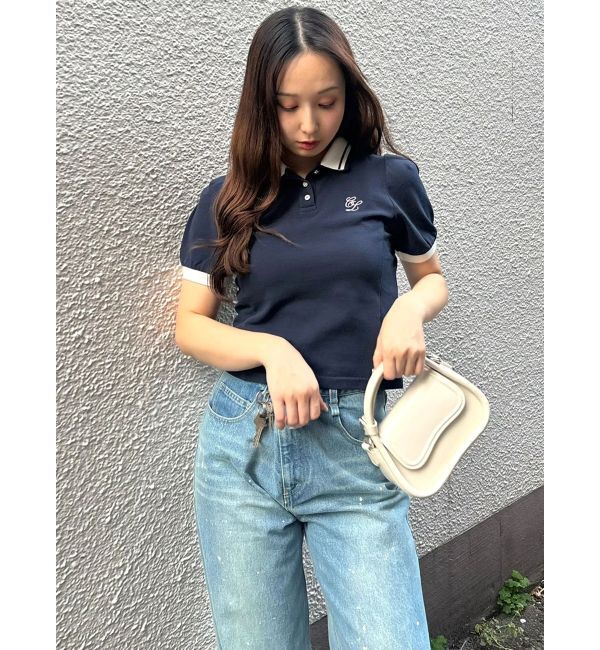 CALNAMUR「コンパクトポロカットソー」|Tシャツ・カットソー|