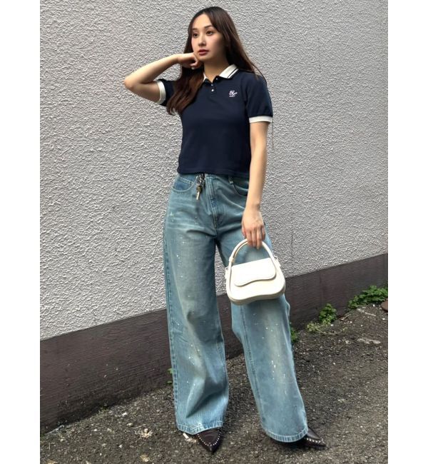 CALNAMUR「コンパクトポロカットソー」|Tシャツ・カットソー|