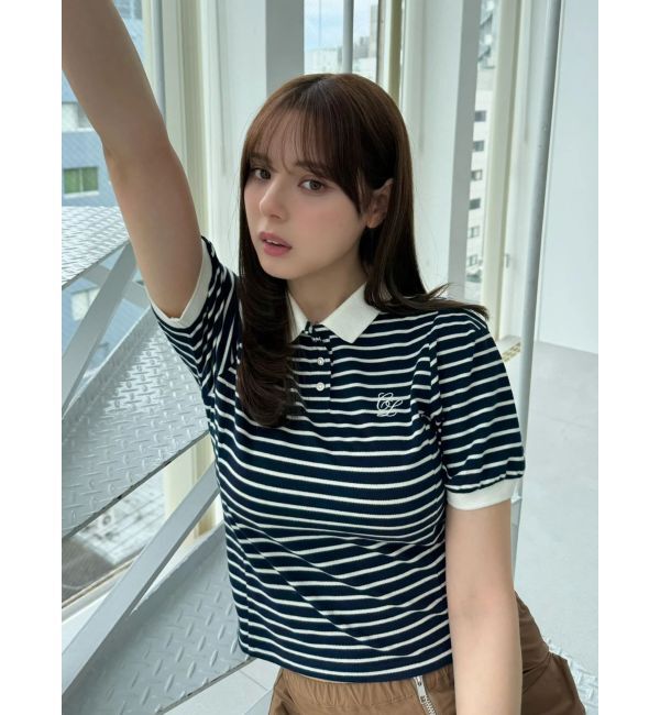 CALNAMUR「コンパクトポロカットソー」|Tシャツ・カットソー|