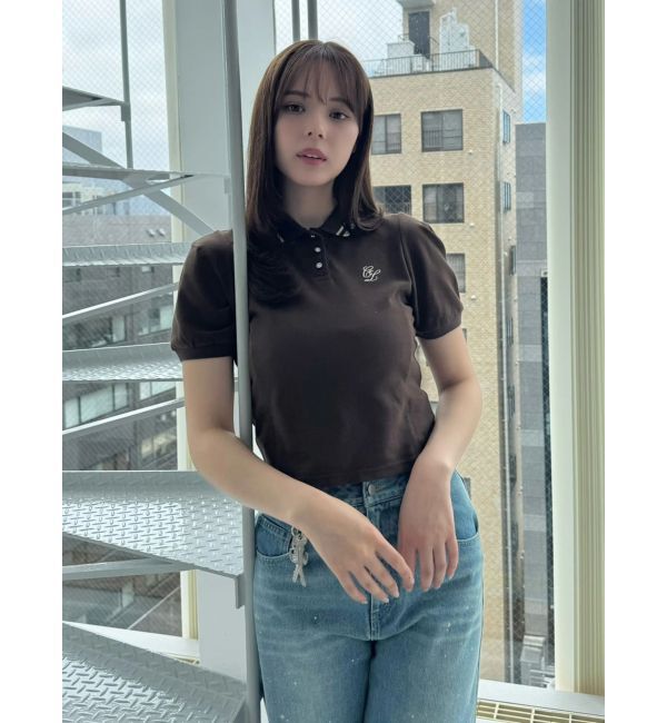 CALNAMUR「コンパクトポロカットソー」|Tシャツ・カットソー|