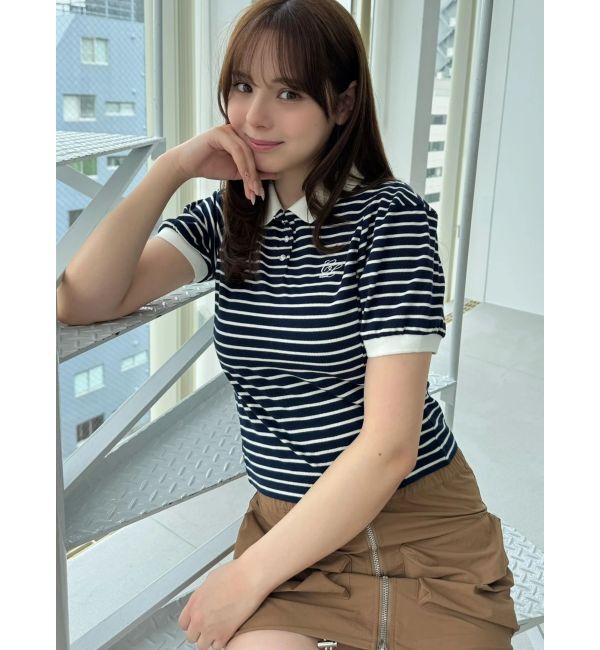 CALNAMUR「コンパクトポロカットソー」|Tシャツ・カットソー|ミックス