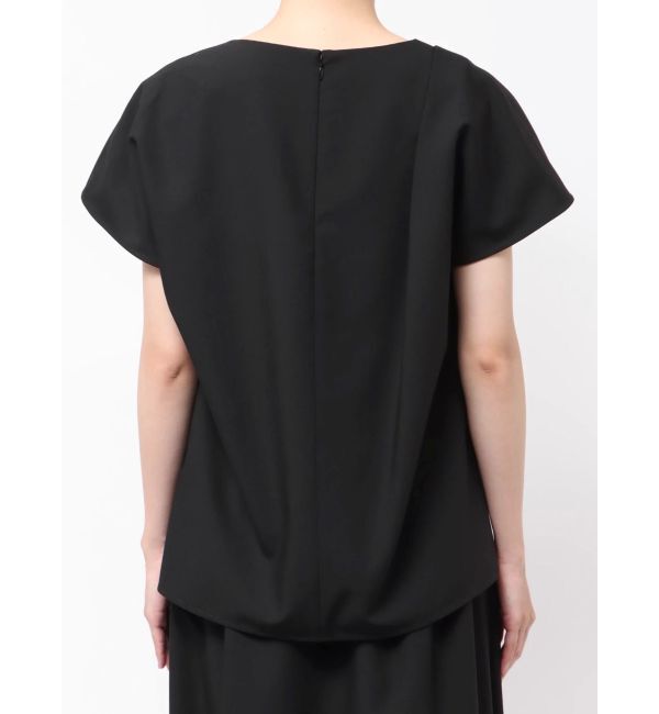 ELENDEEK「ASYME DRAPE BL」|シャツ・ブラウス|