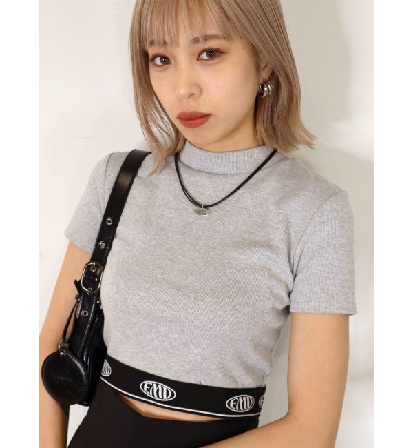 EMODA「ジャガードフィットTシャツ」|Tシャツ・カットソー|