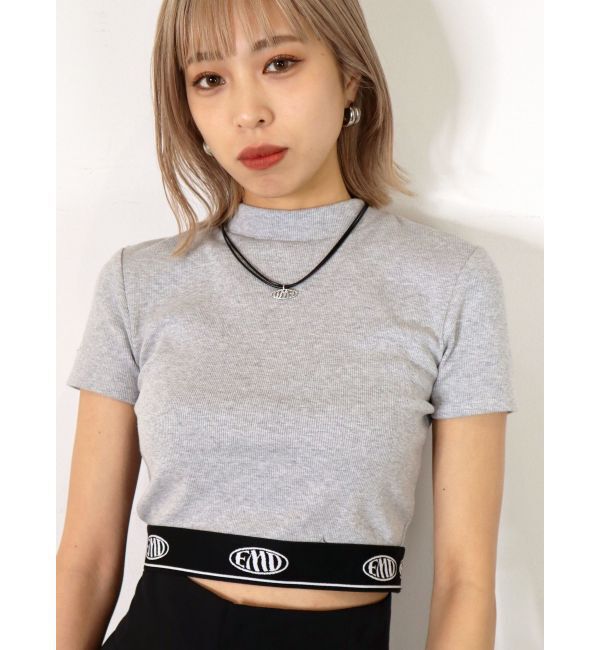 EMODA「ジャガードフィットTシャツ」|Tシャツ・カットソー|