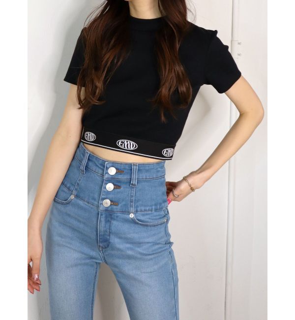 EMODA「ジャガードフィットTシャツ」|Tシャツ・カットソー|
