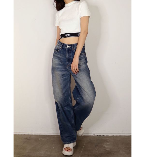 EMODA「ジャガードフィットTシャツ」|Tシャツ・カットソー|