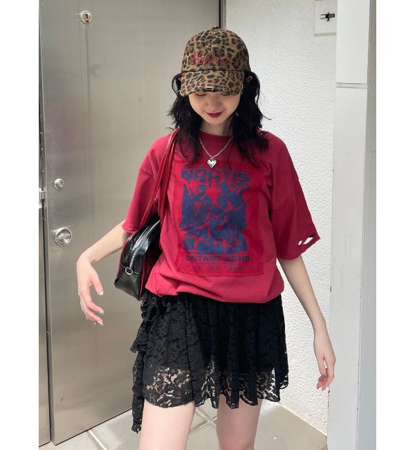 jouetie「グランジグラフィックTシャツ」|Tシャツ・カットソー|