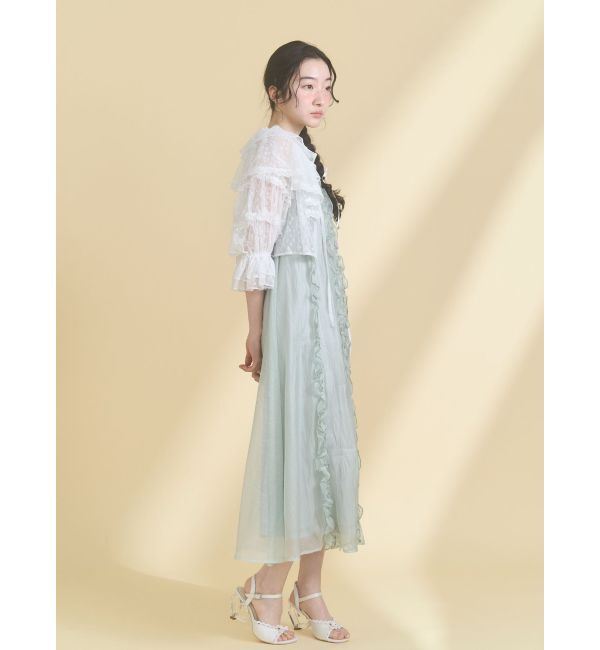 merry jenny「floral sheer bolero」|ボレロ|