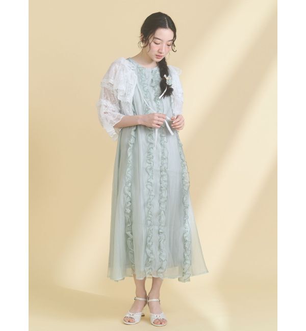 merry jenny「floral sheer bolero」|ボレロ|