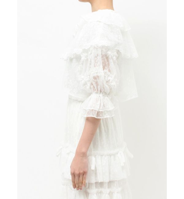 merry jenny「floral sheer bolero」|ボレロ|