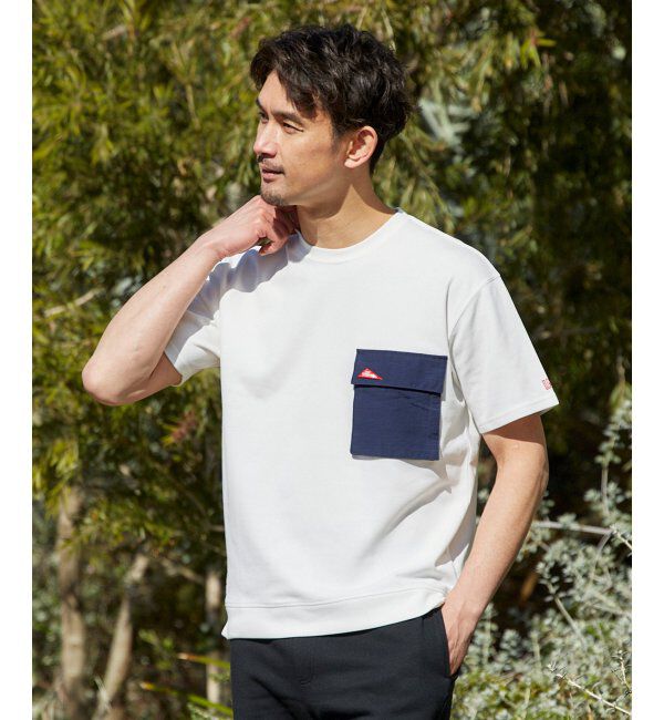 ikka「URBAN NATURE LIFE アーバンネイチャーライフ フラップポケットTシャツ」|Tシャツ・カットソー|