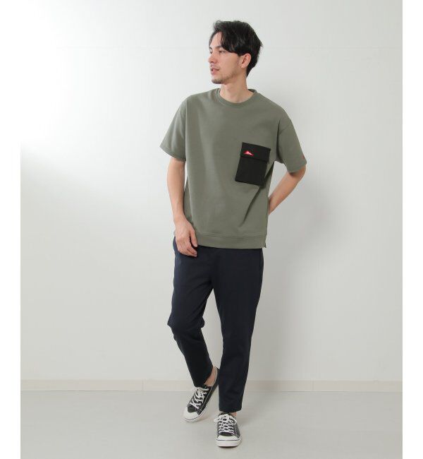 ikka「URBAN NATURE LIFE アーバンネイチャーライフ フラップポケットTシャツ」|Tシャツ・カットソー|