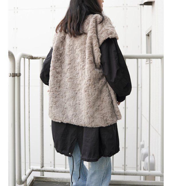 VENCE share style「ボアベスト付き4WAYモッズコート」|その他|