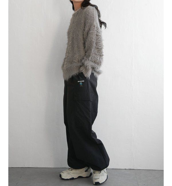 VENCE share style「フェイクフェザー天竺プルオーバー」|ニット・セーター|