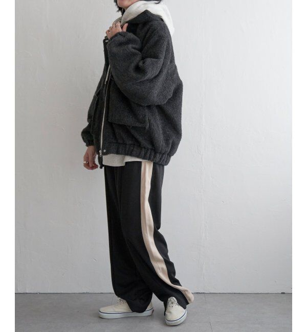 VENCE share style「シャギーフライトジャケット」|その他|