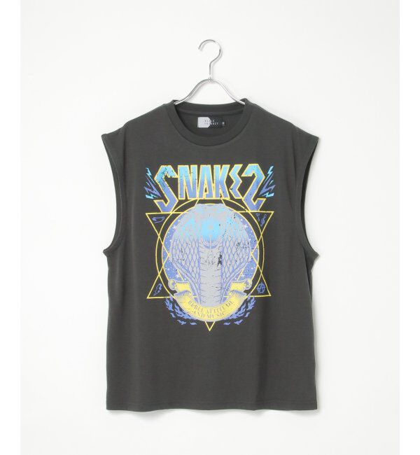VENCE share style「ビッグシルエットプリントノースリーブ」|Tシャツ・カットソー|