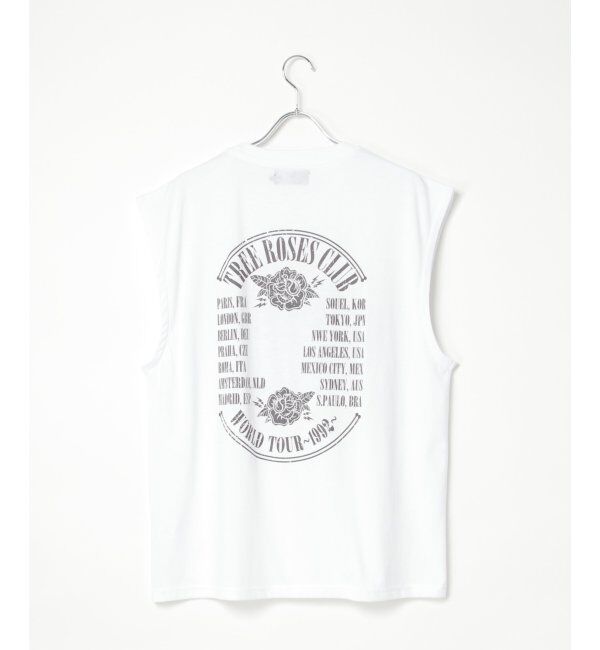 VENCE share style「ビッグシルエットプリントノースリーブ」|Tシャツ・カットソー|