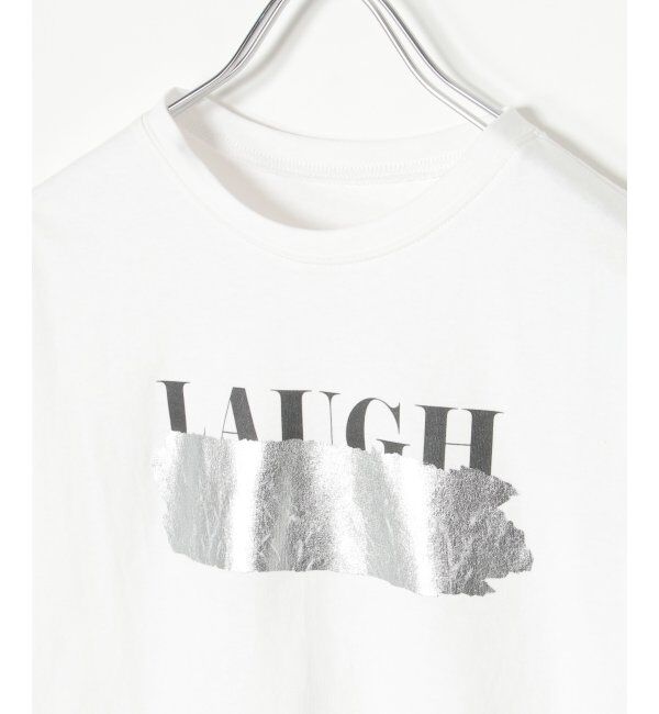 VENCE share style「ロゴ箔プリントコンパクトTシャツ」|Tシャツ・カットソー|