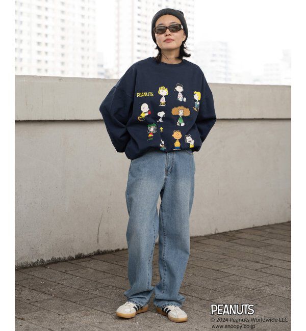 VENCE share style「PEANUTS ピーナッツ SNOOPY スヌーピー TP GANGスウェット」|スウェット・ジャージ|