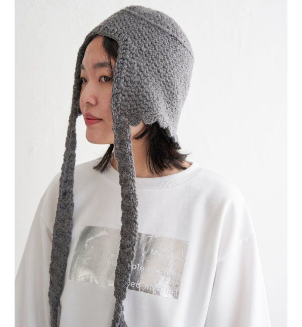 VENCE share style「ワイドリボンクロシェバブーシュカ」|その他|