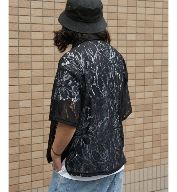 VENCE share style「レースハンソデシャツ」|Tシャツ・カットソー|