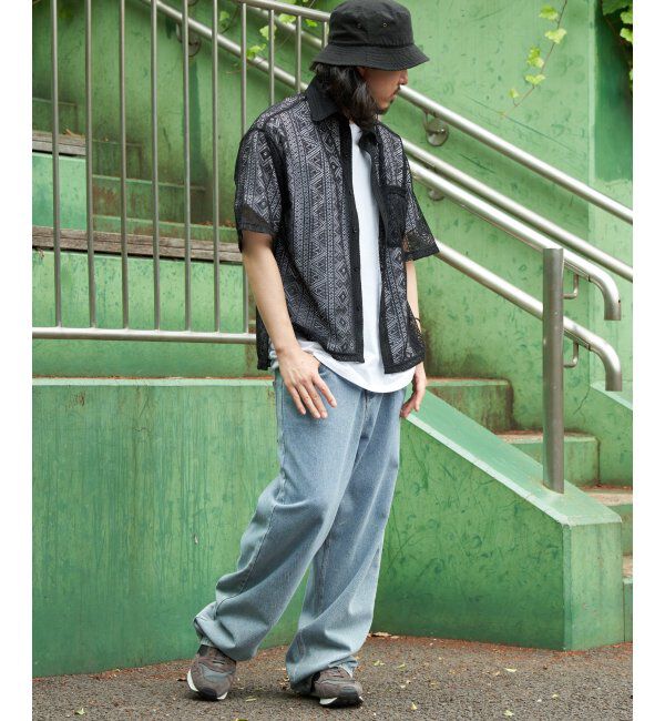 VENCE share style「レースハンソデシャツ」|Tシャツ・カットソー|