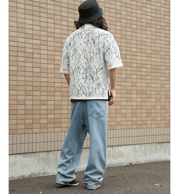 VENCE share style「レースハンソデシャツ」|Tシャツ・カットソー|