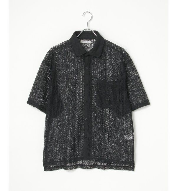 VENCE share style「レースハンソデシャツ」|Tシャツ・カットソー|