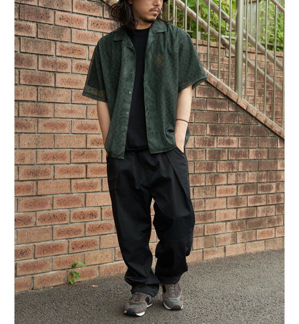 VENCE share style「メッシュ総柄半袖シャツ」|シャツ・ブラウス|