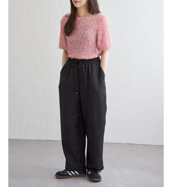 VENCE share style「チョウチョヤーンニットプルオーバー」|タンクトップ|