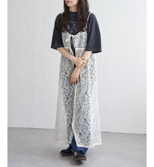 VENCE share style「コードレースフロントリボンジレ」|シャツ・ブラウス|