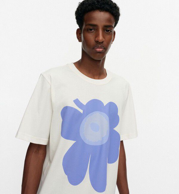 Marimekko「【アジア限定】Embla Unikko Placement Tシャツ」|シャツ・ブラウス|