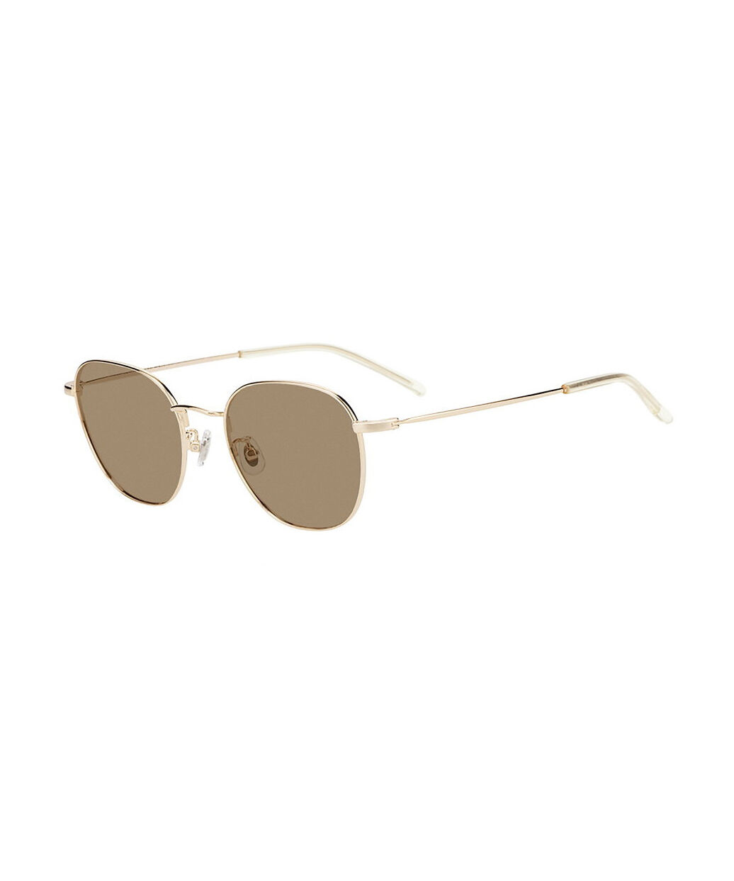  「ウェリントン型 サングラス｜ ライトカラーレンズ メタルフレーム ズレ落ち防止 TREND SUNGLASSES」|サングラス|ゴールド2