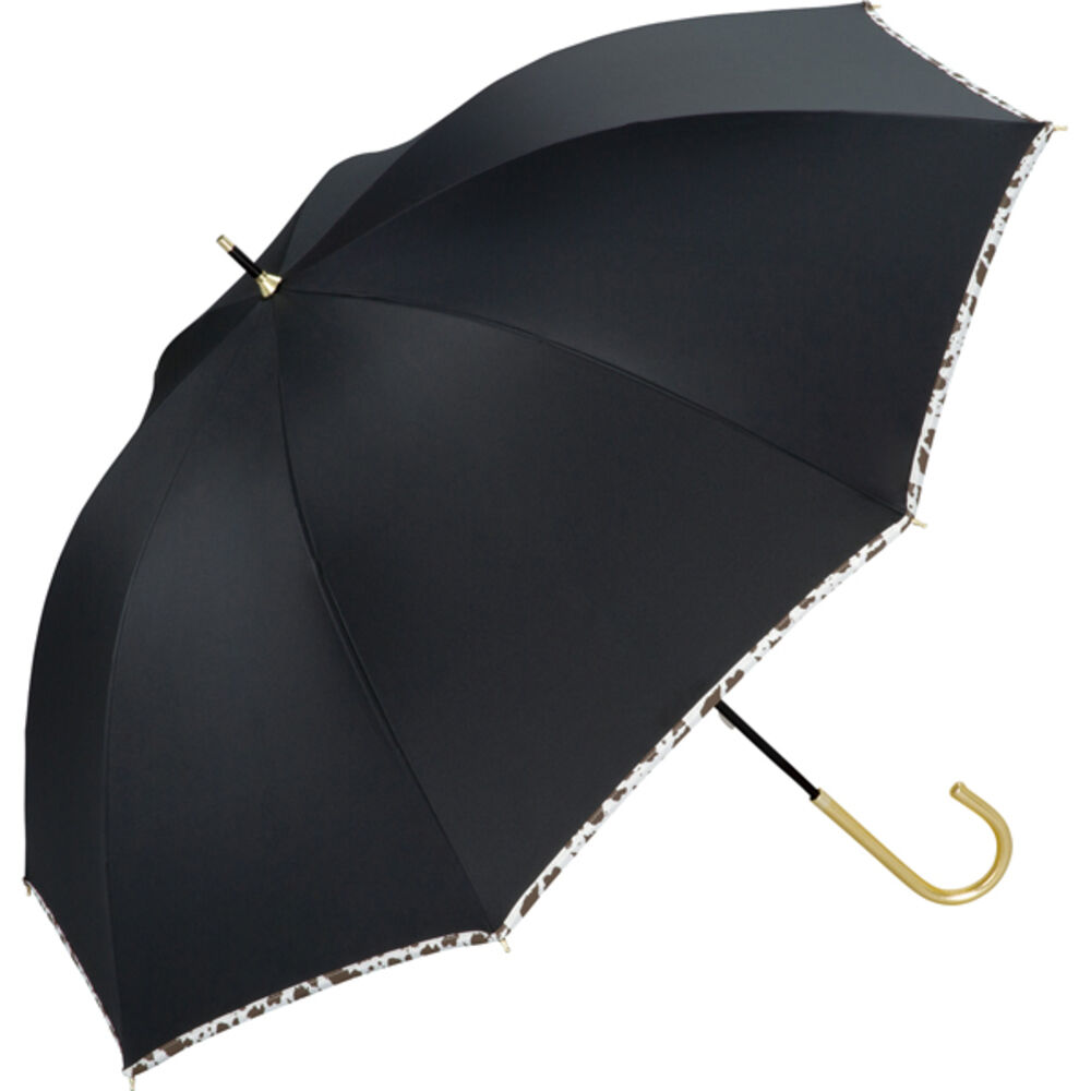 BACKYARD FAMILY「日傘 完全遮光 wpc 通販 長傘 晴雨兼用傘 ワールドパーティー 傘 かさ カサ UVカット」|傘|ブラック1