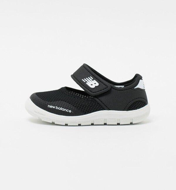 UNITED ARROWS green label relaxing「【WEB限定】＜New Balance＞ I208 Hook and Loop サンダル / キッズ 14cm-16cm」|スニーカー|BLACK