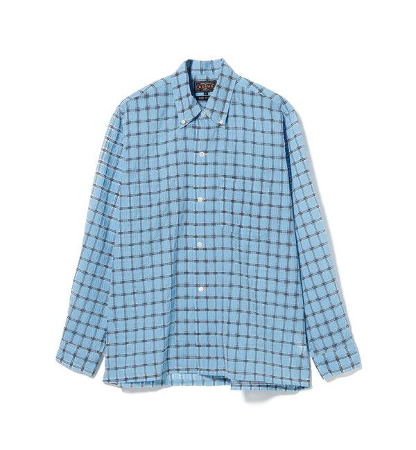 BEAMS PLUS「Open B.D. Nylon Airy Plaid」|シャツ・ブラウス|