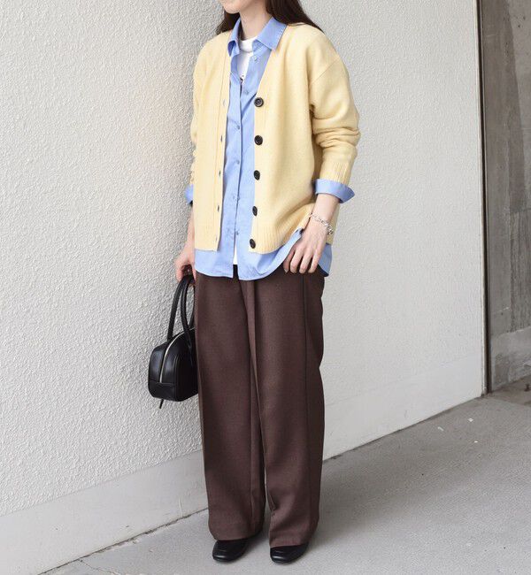 SHIPS Colors 「SHIPS Colors:〈手洗い可能〉CASHMILE(R) Vネック カーディガン」|カーディガン|