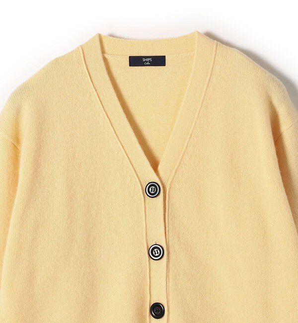 SHIPS Colors 「SHIPS Colors:〈手洗い可能〉CASHMILE(R) Vネック カーディガン」|カーディガン|