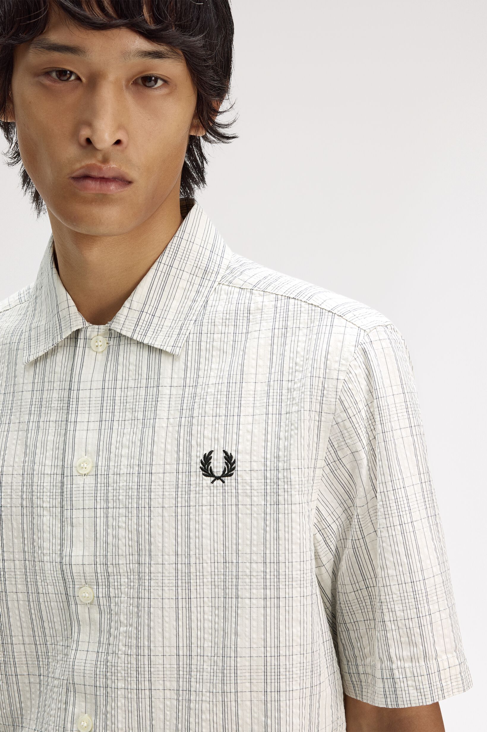 FRED PERRY 「Seersucker Check Shirt」|シャツ・ブラウス|