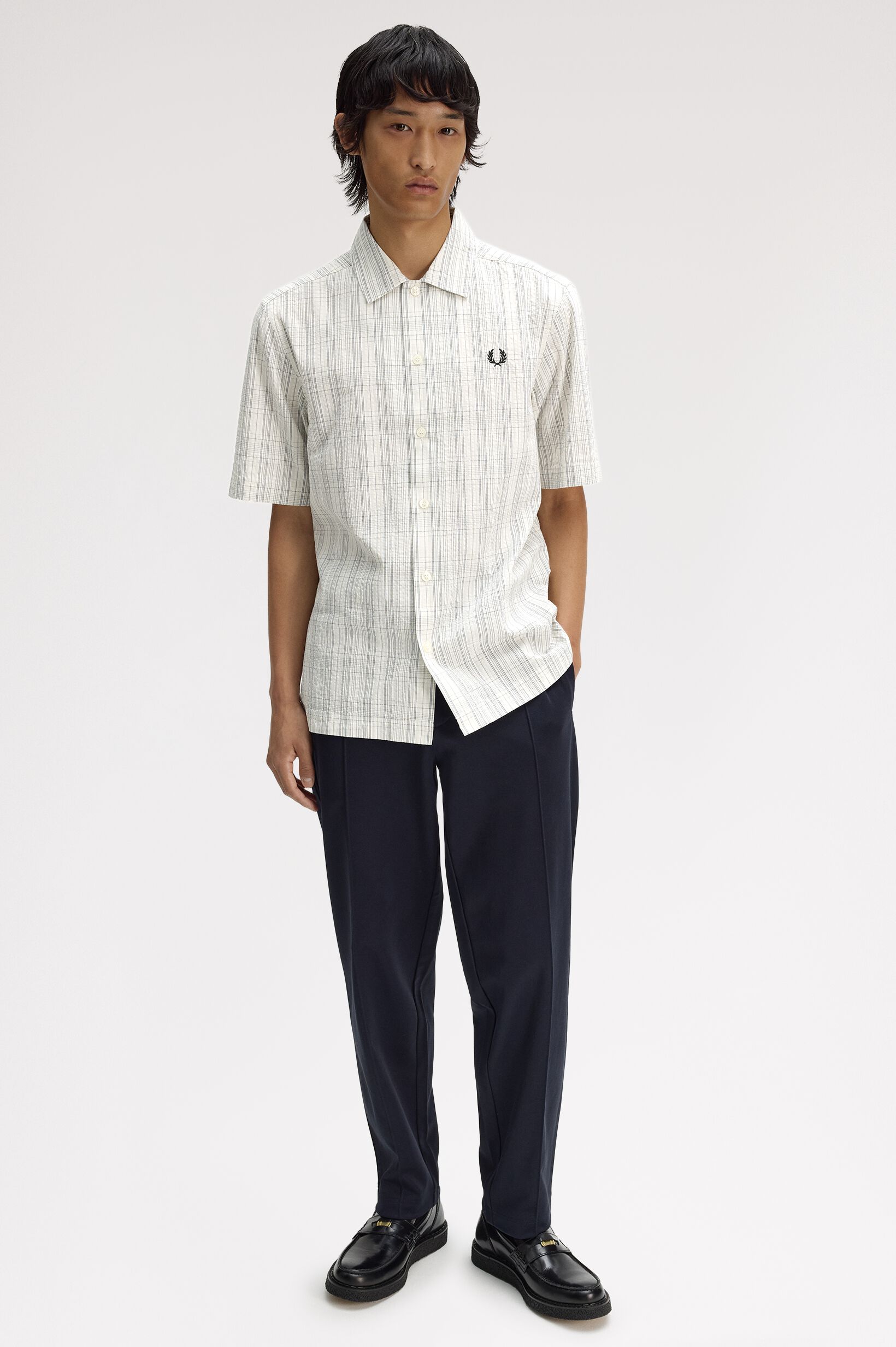FRED PERRY 「Seersucker Check Shirt」|シャツ・ブラウス|