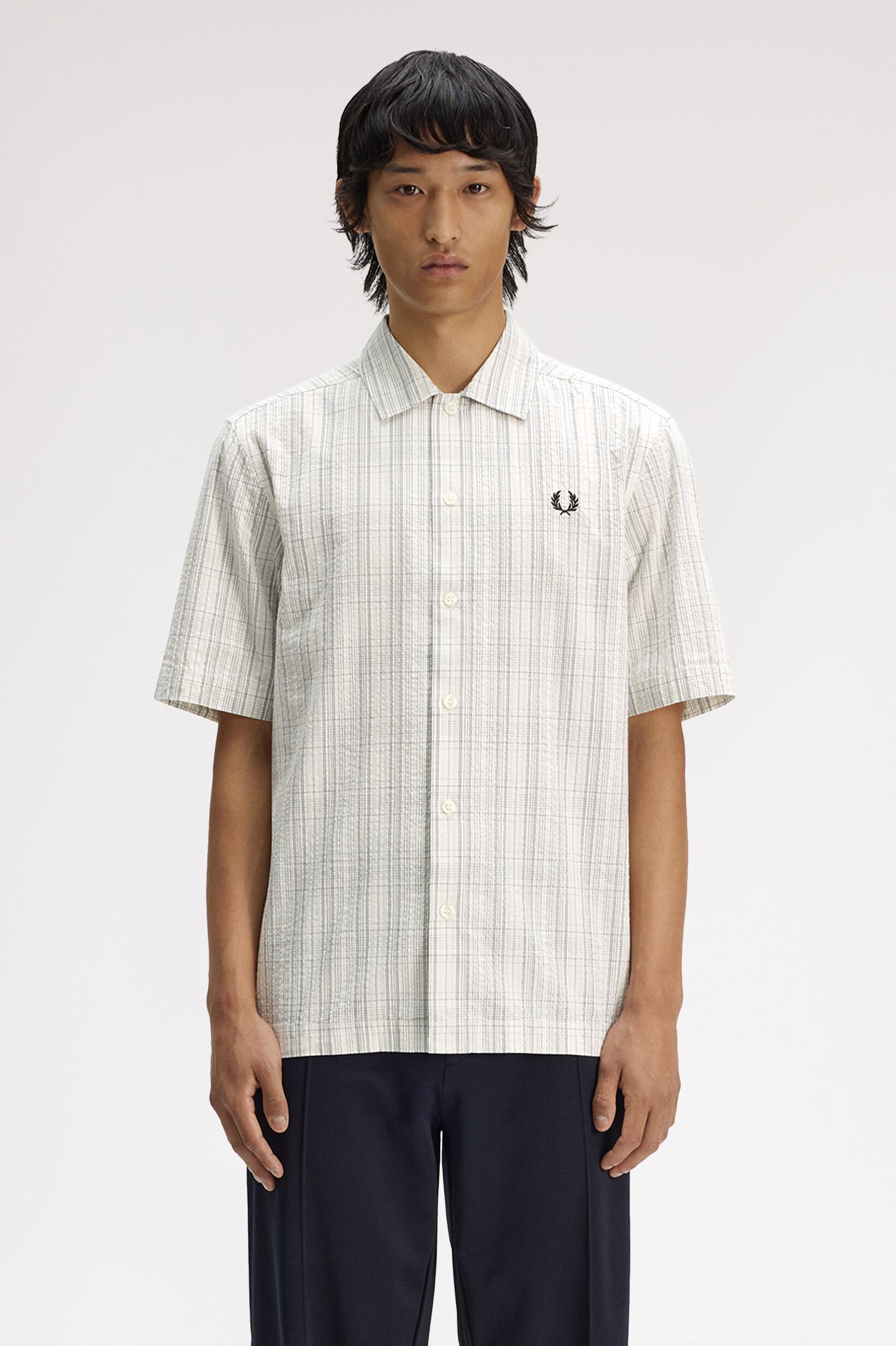 FRED PERRY 「Seersucker Check Shirt」|シャツ・ブラウス|
