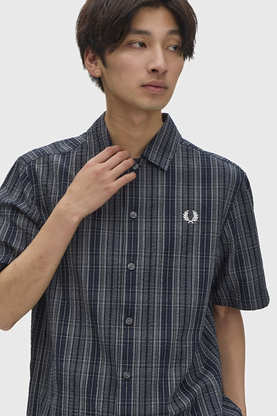 FRED PERRY 「Seersucker Check Shirt」|シャツ・ブラウス|