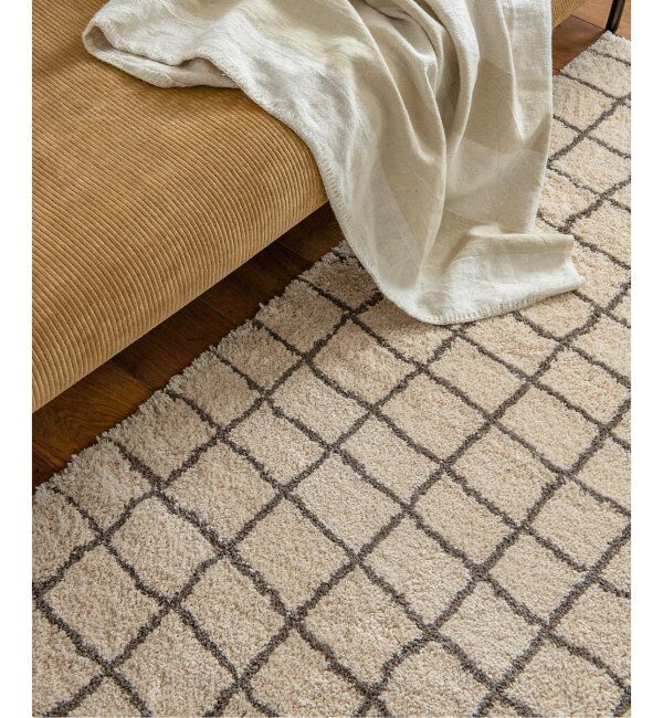 journal standard Furniture「GRID RUG 200x200 グリッド ラグ」|その他|