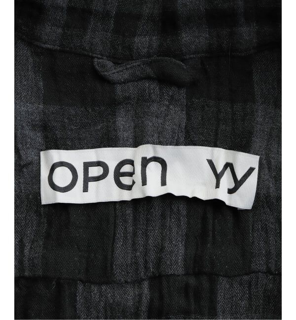 PULP「【Geek Office / ギークオフィス】OPEN YY  Woven CRINKLED RUFFLE SHIRT」|シャツ・ブラウス|