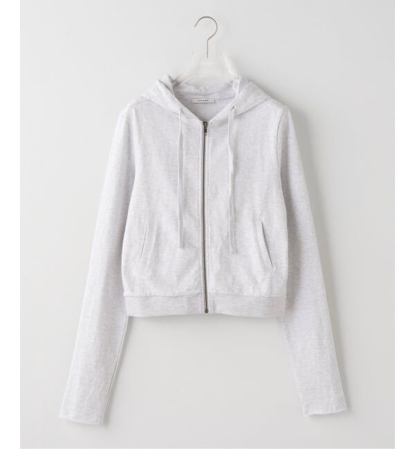 PULP「ENTIRE STUDIOS / エンタイアスタジオ LIGHTWEIGHT CROPPED ZIP-UP」|パーカー|グレーA